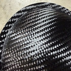 6.5″ Black Carbon Fiber Composite Dust Cap Speaker Subwoofer 165mm FAST USA SHIP
