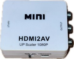 HDMI2AV Mini Converter HDMI To AV Adapter HDMI to RCA 1080P HD Video Audio