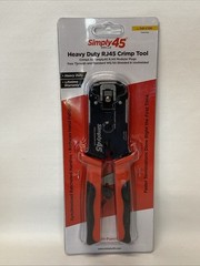 New Simply45 RJ45 Crimp Tool for S45 UTP RJ45 Pass Through Plugs (S45-C100) K5
