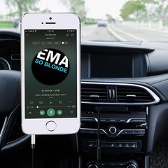 1M Audio Cable 3.5mm Car AUX Cassette Type Adapter For CD Player Phone to Car