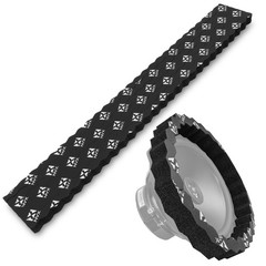 NVX UNIFRING Universal Speaker Baffle Kit w/ Damping, Roller & Removal Tools