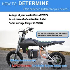 48V 30Ah Lifepo4 Battery Pack for E B_ike Sc_ooter E_bi/ke 5A Charger 50A BMS