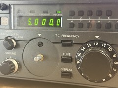 Icom IC-M700 HF Marine SSB Transceiver w Mic VTG Tested Made in Japan Works
