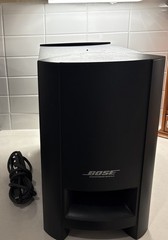 Complete Bose 3-2-1 Series II Media: Remote, Speakers, Wires & Module Sold As-Is