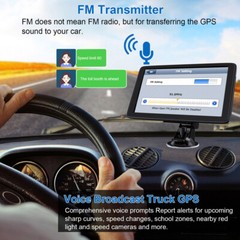 GPS Navigation For Car/Truck Touch Screen Maps w/ Spoken Direction 7″ 8G+256M US