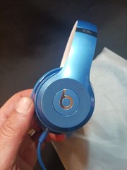 Beats by Dr. Dre Solo2 Wired on Ear Headphones – Metalic Blue NEW WITHOUT BOX!