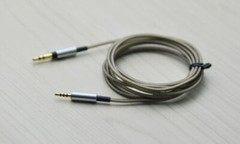 6Ft/10Ft Silver Plated Audio Cable For Sennheiser MOMENTUM 4 Wireless Headphones
