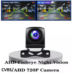 AHD 720P 170° Car Reverse Backup Rear View Camera Waterproof Night Vision Lens