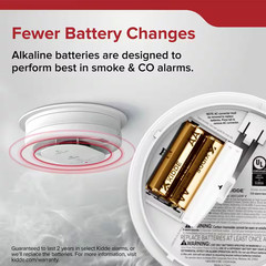 AA Smoke Detectors Batteries, Consumer Electronics, Manufacture Approved, 2-Year