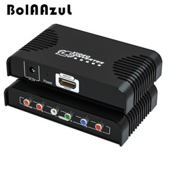1080P HDMI to Component Converter HDMI to Ypbpr RGB Adapter with Digital Coaxial