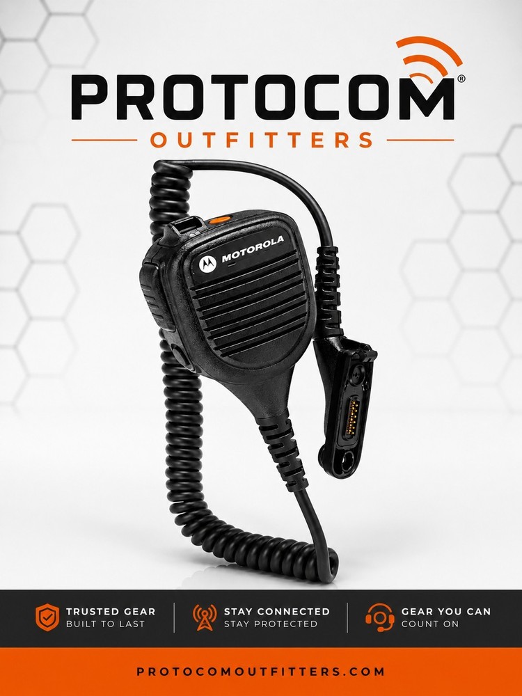 Motorola PMMN4065AL IMPRES Remote Speaker Microphone (RSM) – IP57 | APX & SR