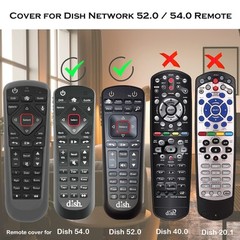 Funda De Silicona Para Control Remoto Dish Tv 52.0 54.0 Proteccion Total