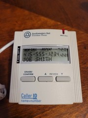 Southwestern Bell FM112B2 Caller ID Unit White