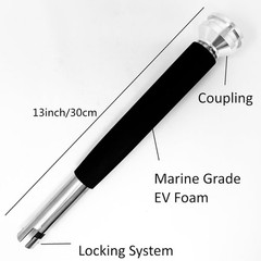 Marine Mount for Starlink Mini 2025 Boat Base Adapter Pole Signal Holder