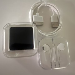 Apple iPod nano 6th Gen Silver 8 GB. NEW BATTERY. NEW SCREEN