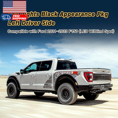 LED Tail Lights Compatible with Ford F150 2021 2022 2023 Raptor with Blind Spot