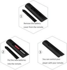 2 Pack Remote for Samsung TV UN43NU6950F UN50NU6950F UN55NU6950F UN65NU6950F