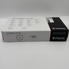 Focal ICU 165 Universal Integration 6-1/2″ 2-Way Coaxial Car Speakers Pair New
