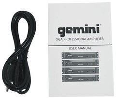 Gemini XGA-5000 5000 Watt Professional DJ/PA Live Sound Power Amplifier XGA5000