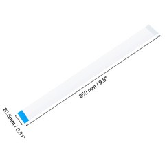 5Pack 40 Pins 0.5mm Pitch 250mm FPC FFC Flexible Flat Cable