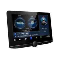 RFRB Kenwood DMX1058XR 10.1″ 1-DIN Multimedia Receiver w/ CarPlay & Android Auto