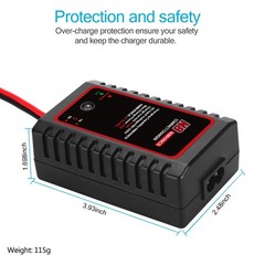 Portable RC Battery Charger for 2.4V-9.6V NiMH/NiCD Battery Pack RC Car Charger