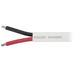 PACER DUPLEX WIRE 8/2 RED, BLACK SOLD BY THE FOOT
