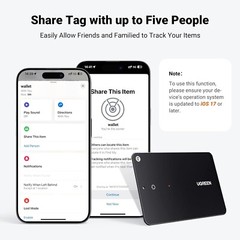 UGREEN FineTrack Slim Smart Finder Compatible with Apple Find My (iOS Only)