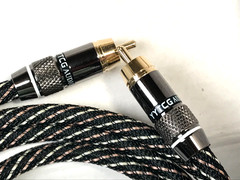 Premium RCA to RCA Audio Cable 1.5 M Copper Braided Shielded Hifi Subwoofer Cord