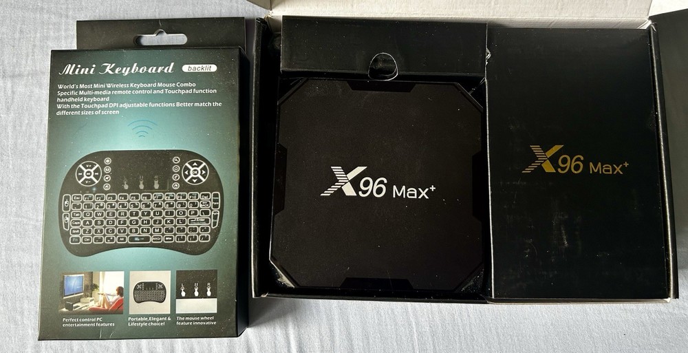 X96 Max Plus Smart TV Box 1000M Android 9.0 Amlogic S905x3 8K Media Player 4GB R