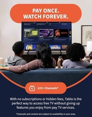 Tablo TV 4th Gen 2-Tuner Over-The-Air (OTA) DVR – Watch, Pause & Record Live TV,