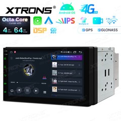 XTRONS 7″ IPS 2DIN Car Play Android 14 8Core 64GB Car Radio Stereo GPS Head Unit