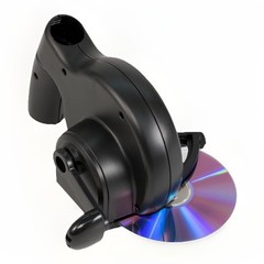 Digital Innovations SkipDr DVD & CD Manual Disc Repair System with Flexiwheel