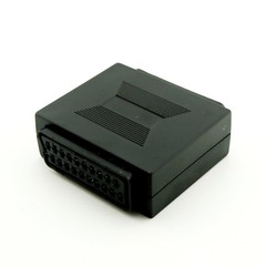 21 Pin Scart Cable Lead Coupler Joiner Adapter Female to Female Joint Connector