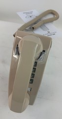 Cortelco 2554 Basic Single Line Wall Telephone – Ash – New