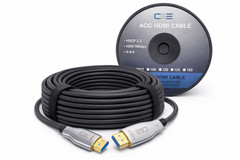 150FT AOC Fiber Optic Hybrid HDMI Cable HDTV 4K 60Hz 18Gb HDR ARC 3D HDCP 2.2