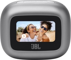 JBL Live Beam 3 Noise-Canceling True Wireless Earbuds (Silver)