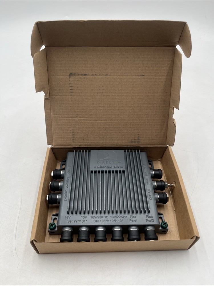 DIRECTV SWM8 Multi-Switch – SWM8R2-03 New In Open Box Module SWM 8 NOS NIB