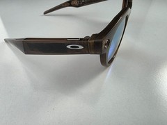 Oakley Meta HSTN Brown Smoke Prizm Deep Water lenses Polarized Smart Glasses