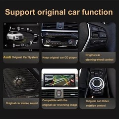 USED 8.8″ Car Stereo Radio Android Double DIN 8+128G For 08-16 AUDI A4 S4 A5 MMI