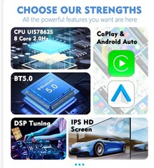 For Nissan Armada Patrol Infiniti QX56 QX80 Carplay Android Car Radio Stereo GPS