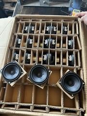 Pair Aurasound 3” Driver AS3-75-16FR 16ohm Line Array Horn Speaker DIY Econowave