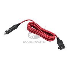 12V Car Cigarette Lighter Socket Extension Cord Cable 13FT Heavey Duty Adapter