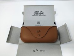 Ray-Ban Meta Wayfarer (Gen 1) Shiny Black Lens/Large – Very Good RW4008