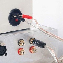 RCA to Banana Pin Plug Speaker Wire,HiFi OFC Speaker Audio Cable Gold Plated …