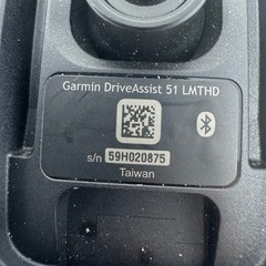 Garmin DriveAssist 51 LMTHD GPS Navigator with Built-in Dash Cam and Bluetooth