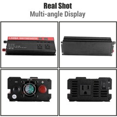 Convertidor De Corriente 5000W Para Autos Carros DC 12V a 110V AC Inversor y USB