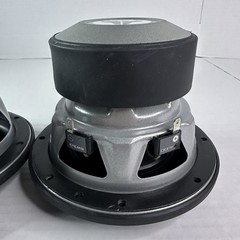 JL Audio 6W3v3-4 W3v3 Series 6-1/2″ 4-Ohm Car Audio Subwoofer 150W RMS Sub Set
