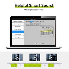 SANNCE 8CH 8MP NVR 4K PoE AI Motion Network Video Recorder for Security System
