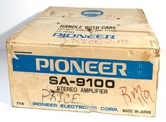 🔥【PRO SERVICED】Pioneer SA-9100 integrated 120W Amp! XSTR/CAP MODS💥GUARANTY